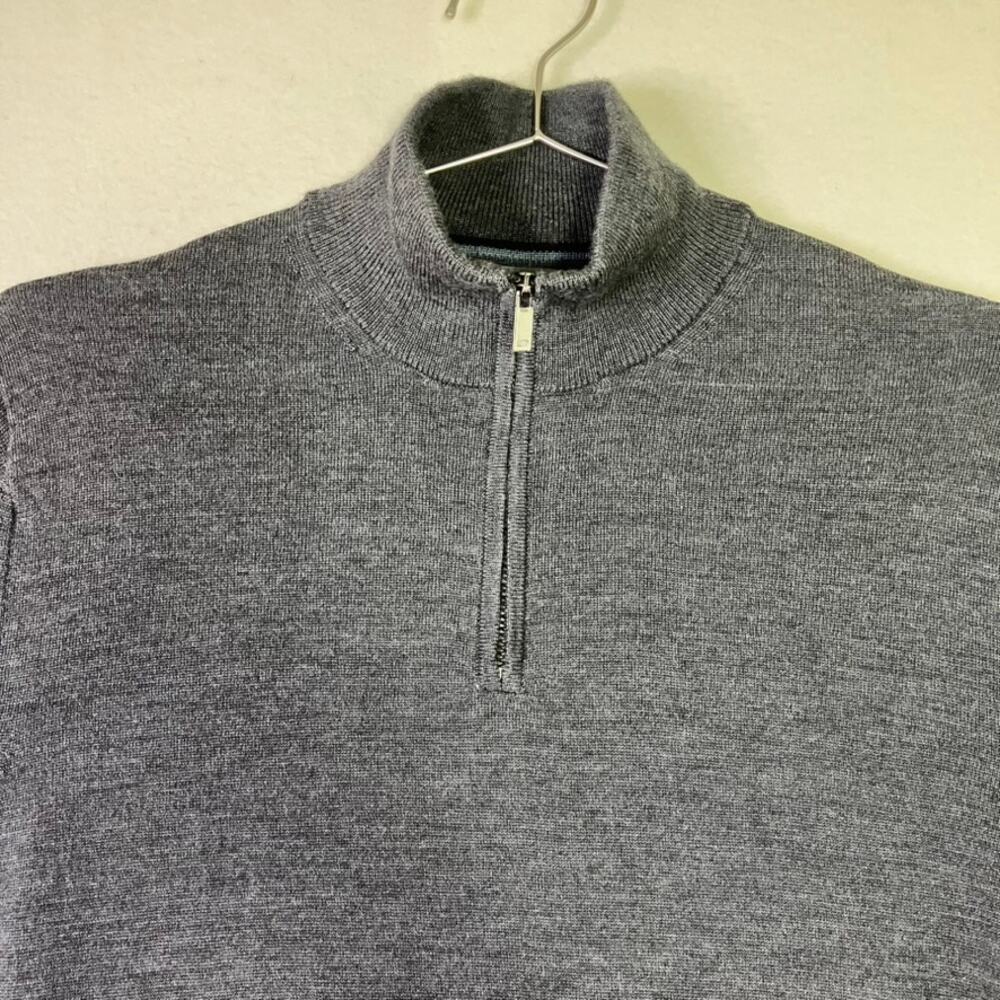 Marks & Spencer 100% Extra Fine Merino Wool Sweater Size M Quiet Luxury M&S - Picture 2 of 8